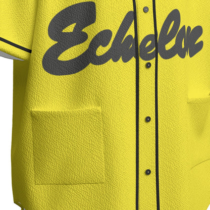 Echelon's Men's Textured Baseball Jersey