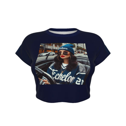 Echelon's Mama Cita Raglan Cropped T-shirt