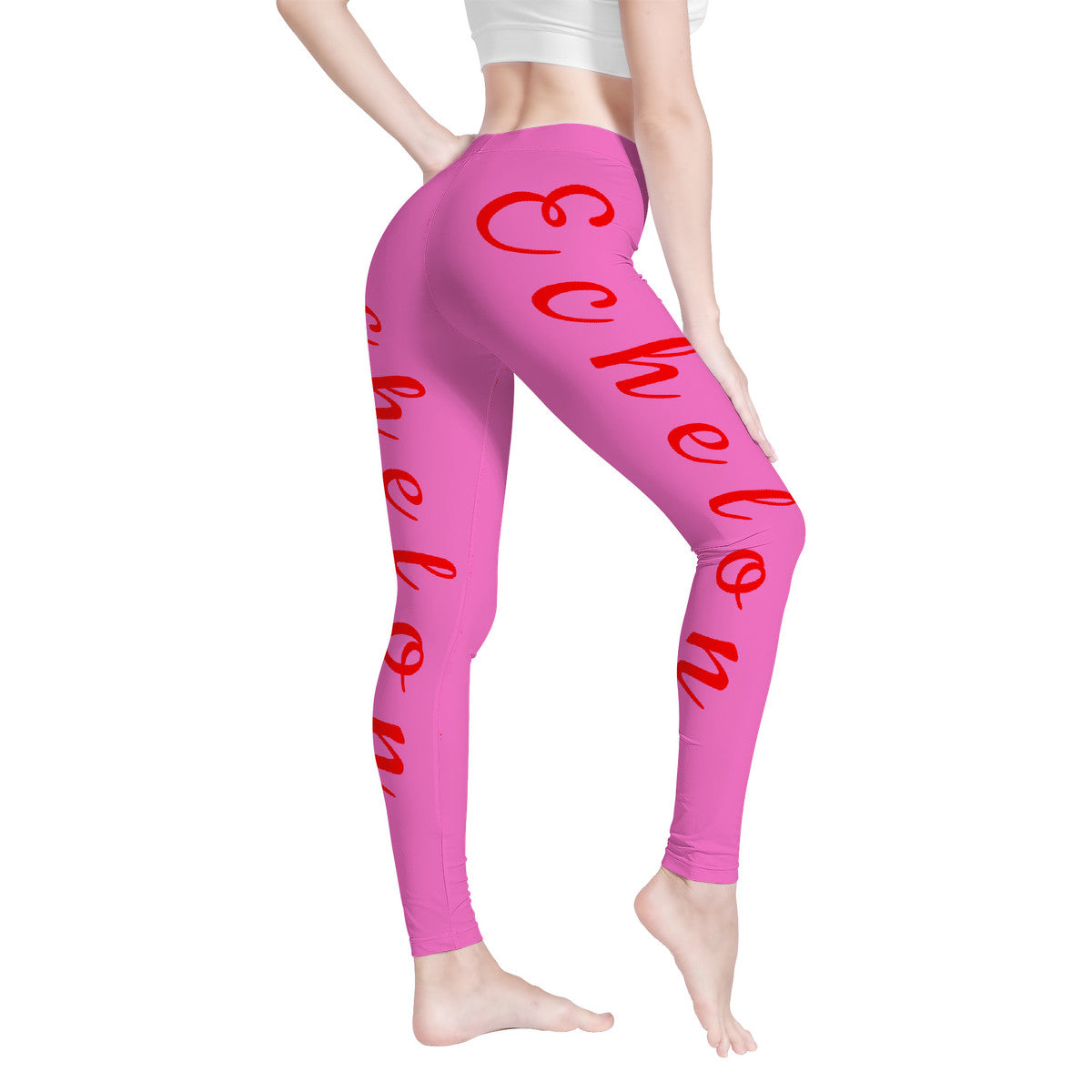 Echelon Pink Yoga Leggings