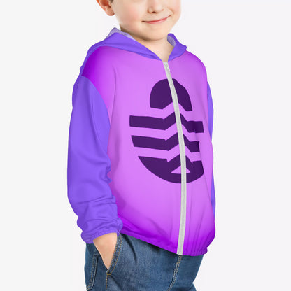 Echelon's Kids Sun Protective Lightweight Zipper Hoodie