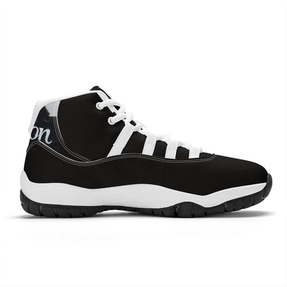 Echelon Top Level Air Retro Sneakers - Blk &White