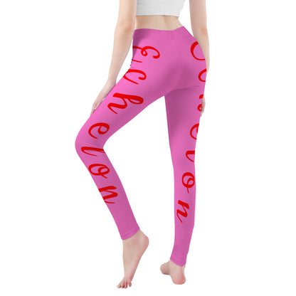 Echelon Pink Yoga Leggings