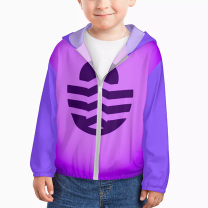 Echelon's Kids Sun Protective Lightweight Zipper Hoodie